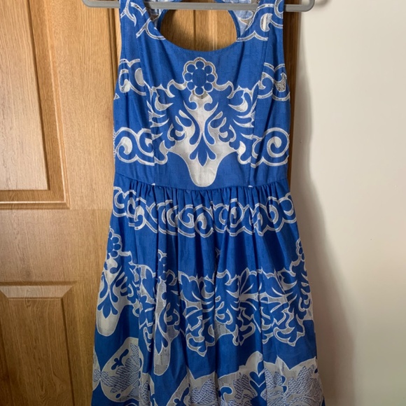 Anthropologie Tracy Reese Blue Dress - Picture 3 of 8